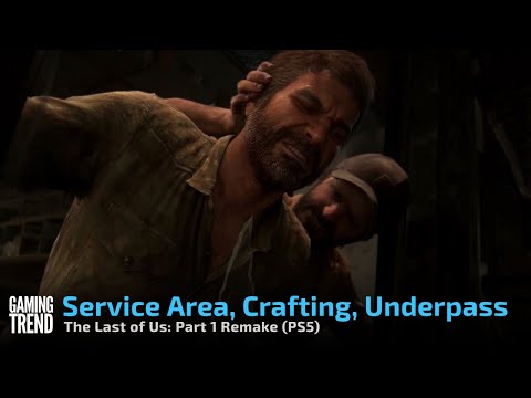 The Last of Us: Part 1 Remake (PS5) - Service Area Encounter, Crafting, Underpass Encounter