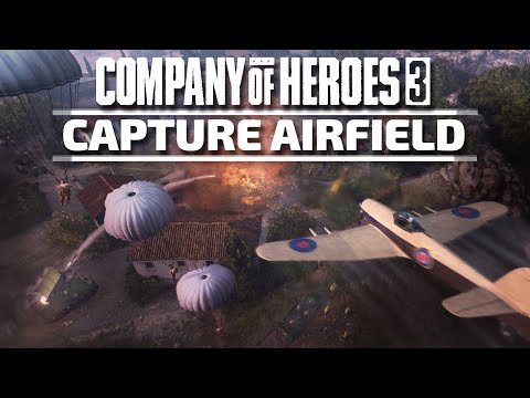 Company of Heroes 3 - Capture an Airfield = Italy Campaign [Gaming Trend]