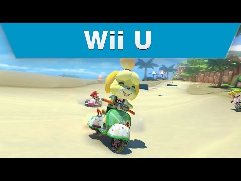 Wii U - Mario Kart 8 Animal Crossing Course Trailer