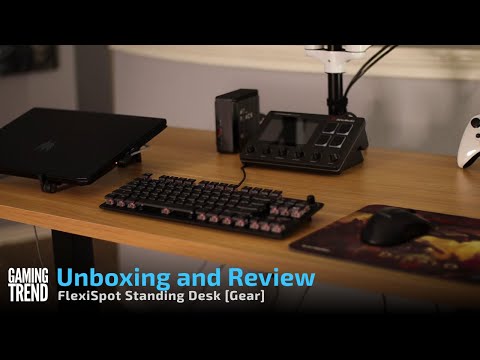 FlexiSpot Standing Desk - Gear [Gaming Trend]