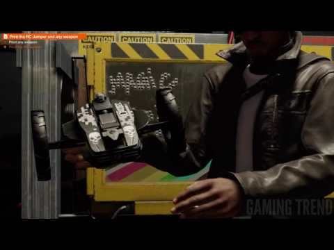 Watch Dogs 2 - 3D Printing [Gaming Trend]