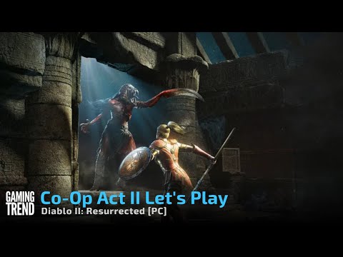 Diablo II Resurrected - Co-Op Act II Gameplay on PC [Gaming Trend]