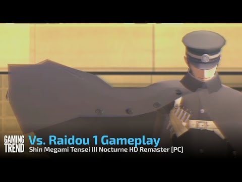 Shin Megami Tensei III Nocturne HD Remaster Vs Raidou Gameplay - PC [Gaming Trend]