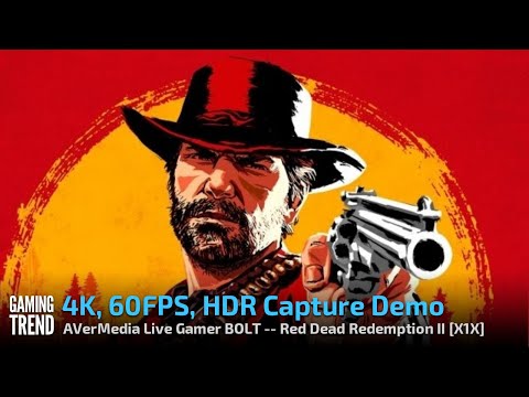 AVerMedia Live Gamer BOLT - 4K 60 HDR Capture Demo - Red Dead Redemption II - X1X [Gaming Trend]