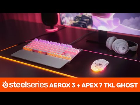 SteelSeries Aerox 3 Wireless and Apex 7 TKL Ghost are BACK
