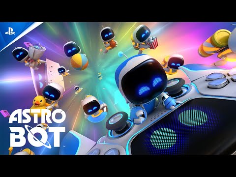 Astro Bot - Speedrun and Special Bots Add-On Trailer | PS5 Games