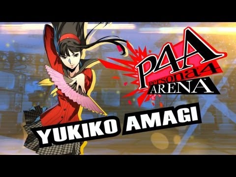 Persona 4 Arena Moves Video: Yukiko Amagi