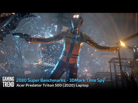 Acer Triton 500 Laptop - With and Without Turbo Benchmark - 3DMark Time Spy [Gaming Trend]