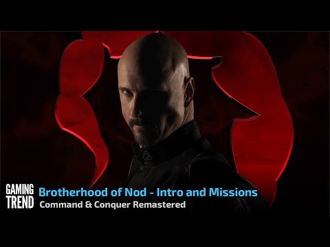 Command &amp; Conquer Remastered - Nod Intro and Missions in 4K [Gaming Trend]