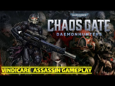 Warhammer 40k Chaos Gate Daemonhunters Execution Force - Vindicare Gameplay
