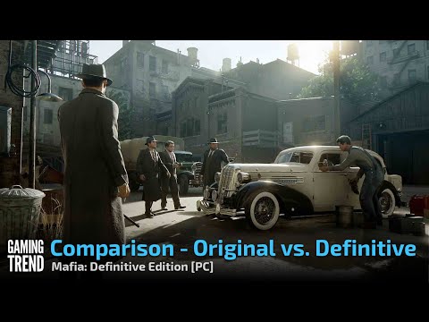 Mafia: Definitive Edition and Mafia 2002 - side by side video [Gaming Trend]