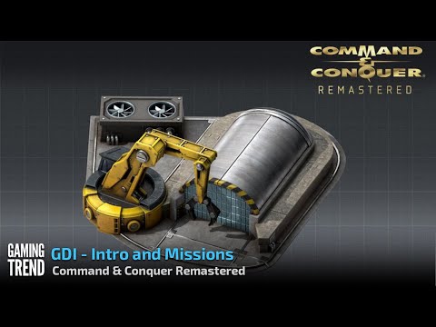 Command &amp; Conquer Remastered - GDI Intro and Missions in 4K [Gaming Trend]