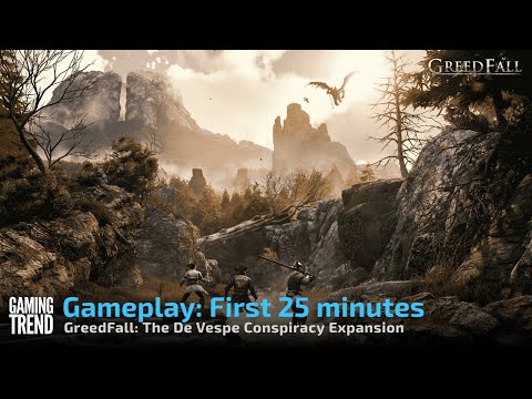 Gameplay: First 25 minutes - GreedFall: The De Vespe Conspiracy [PS5] - [Gaming Trend]