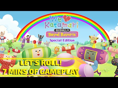 We Love Katamari REROLL+ Royal Reverie: 7 Minutes of Gameplay - PS5 [Gaming Trend]