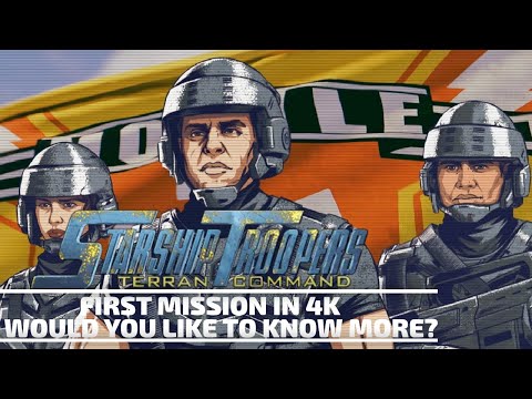 Starship Troopers: Terran Command - First Mission in 4K [Gaming Trend]