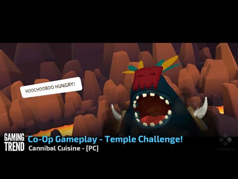 Cannibal Cuisine - Co-Op Gameplay - Temple Challenge - PC [Gaming Trend]