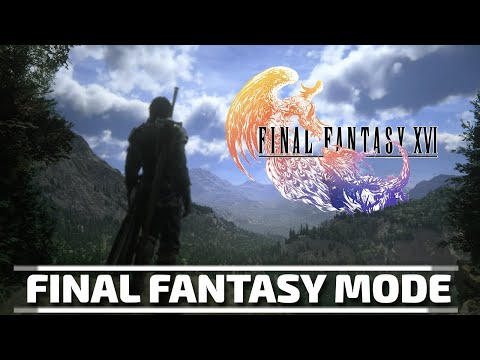 Final Fantasy XVI Final Fantasy Mode Gameplay - PS5 [Gaming Trend]