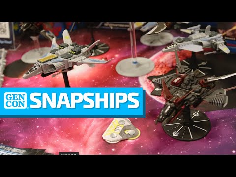 Dominate your table with Snapships modular spaceship toys ⏤ Gen Con 2022 preview