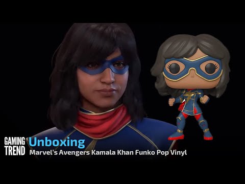 Marvel&#039;s Avengers Game Kamala Khan Funko Pop Vinyl Unboxing [Gaming Trend]