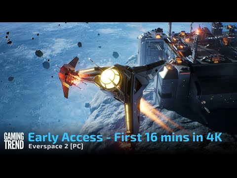 Everspace 2 - Early Access Gameplay - First 16 mins in 4K [Gaming Trend]