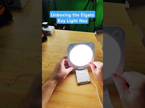 Unboxing the Elgato Key Light Neo #elgatopartner #gaming