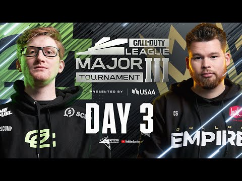 Call Of Duty League 2021 Season | Stage III Major Tournament | Day 3