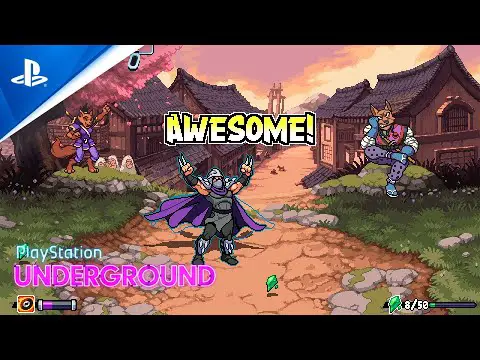 Teenage Mutant Ninja Turtles: Shredder&#039;s Revenge - Survival Mode Gameplay | PS Underground