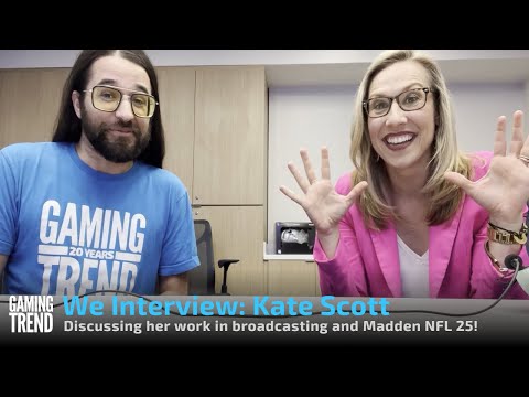 We Interview - Kate Scott (Play-By-Play Announcer + Madden Announcer) about Madden NFL 25! #Madden