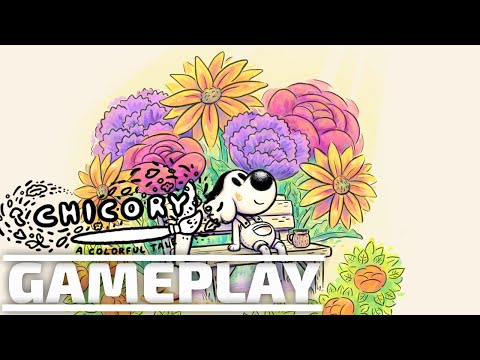Chicory: A Colorful Tale Gameplay - Switch [Gaming Trend]