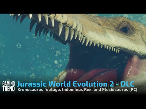 Jurassic World Evolution 2 - Camp Cretaceous &amp; Early Cretaceous DLC footage Pt.2 - PC [Gaming Trend]