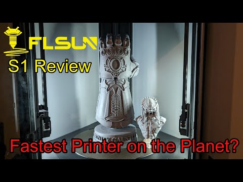 Unboxing, Printing &amp; Review Of The Lightning-fast Flsun S1 3d Printer!