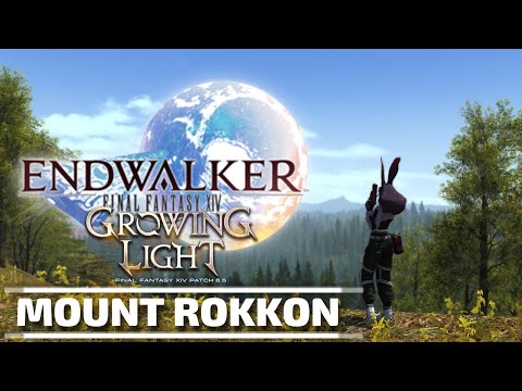Final Fantasy XIV Endwalker Patch 6.4 Mount Rokkon Gameplay - PC [GamingTrend]