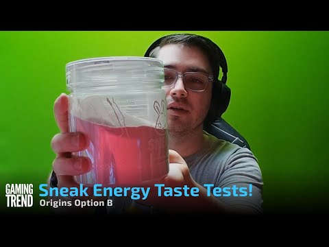 Sneak Energy Taste Tests! - Origins B is Rhubarb Custard!?