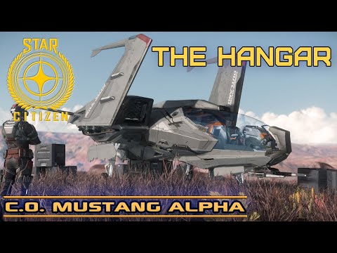 Star Citizen Virtual Hangar - C.O. Mustang Alpha Walkaround [Gaming Trend]