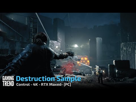 Control - Destruction Sample - 4K RTX Maxed - PC [Gaming Trend]