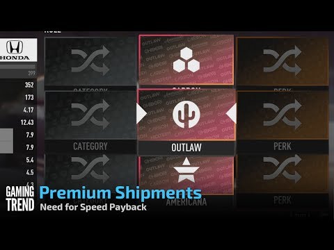 Need for Speed Payback - Premium Shipments [Gaming Trend]
