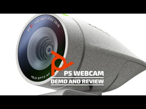 Poly P5 Webcam Review and Demonstration [Gaming Trend]