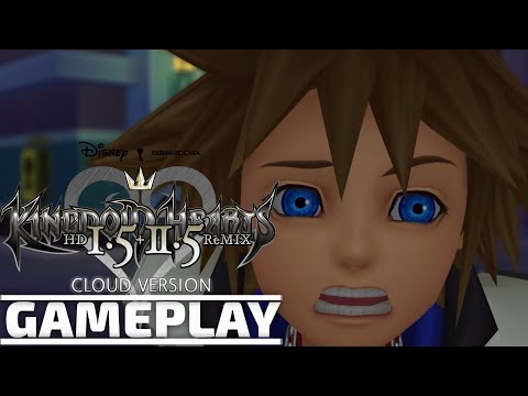 Kingdom Hearts Cloud Version Gameplay - Switch [Gaming Trend]