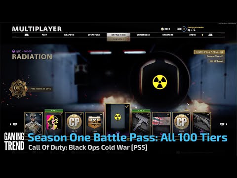 Season One Battle Pass: All 100 Tiers - Call Of Duty: Black Ops Cold War [PS5] - [Gaming Trend]