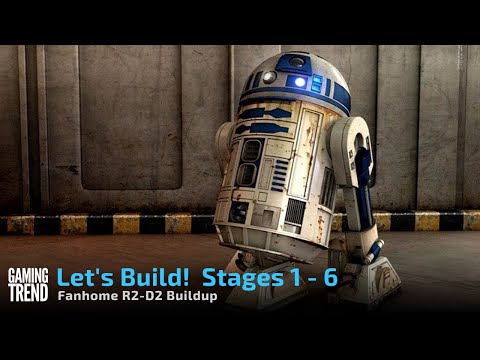 Fanhome R2-D2 Model Buildup - Stages 1 through 6 [Gaming Trend]