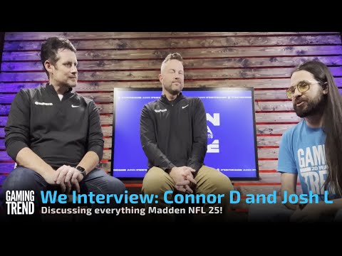 We Interview - Connor Dougan + Josh Looman (Creative Director + Lead Designer) about Madden NFL 25!