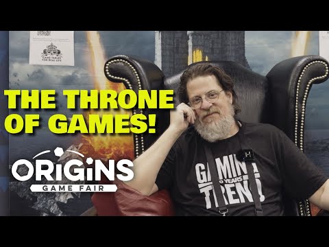 The TRUE Throne of Games! Carolina Game Tables unveils the Dragon Chair at Origins!