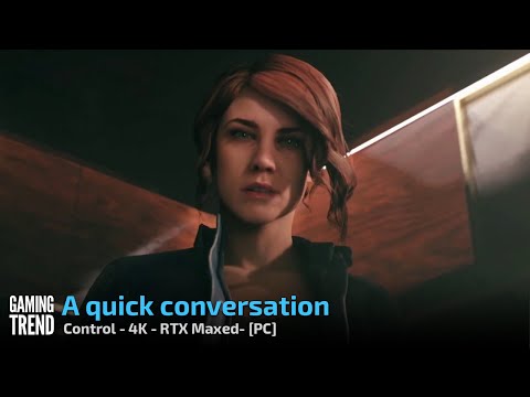 Control - Conversation - 4K RTX Maxed - PC [Gaming Trend]
