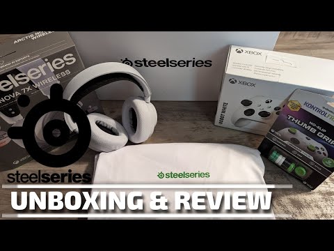 SteelSeries Arctis Nova 7X White Collection Unboxing and Review!