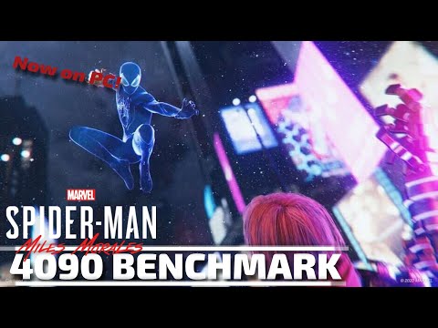 Marvel&#039;s Spider-Man: Miles Morales running at 4K @ 150fps on RTX 4090! [Gaming Trend]