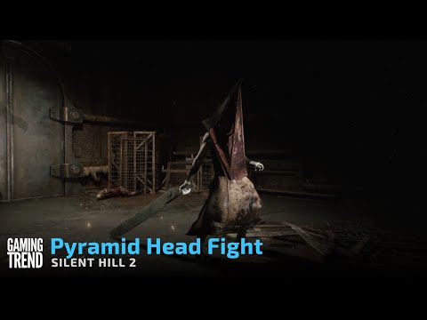 Silent Hill 2 Remake - Pyramid Head Boss Fight [GamingTrend]