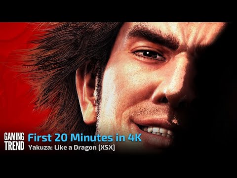 Yakuza Like a Dragon - First 20 Minutes in 4K on Xbox Series X [Gaming Trend]