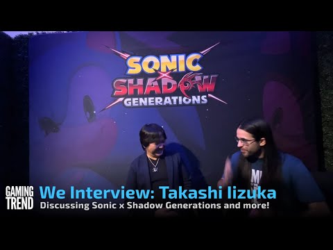 We Interview - Takashi Iizuka about his work with SEGA and the creation of Shadow the Hedgehog!