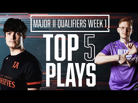 The Hunters Become The Hunted 🙈 | Top 5 Plays Major II Week 1