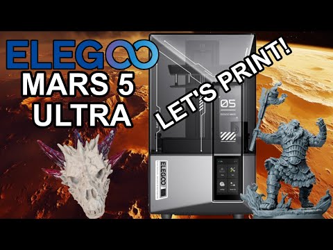 Unleashing The Power Of Elegoo Mars 5: Ultra in this print demo